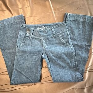 Women's Blue Flare & Wide Leg Jeans